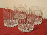 4 geschliffene Riedel Gläser Tumbler Whisky Saft Wasser Bayern - Allershausen Vorschau