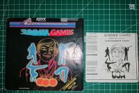 Commodore 64 C64 Summer Games - Cover Inlay für Disk + Anleitung Bayern - Dillingen (Donau) Vorschau