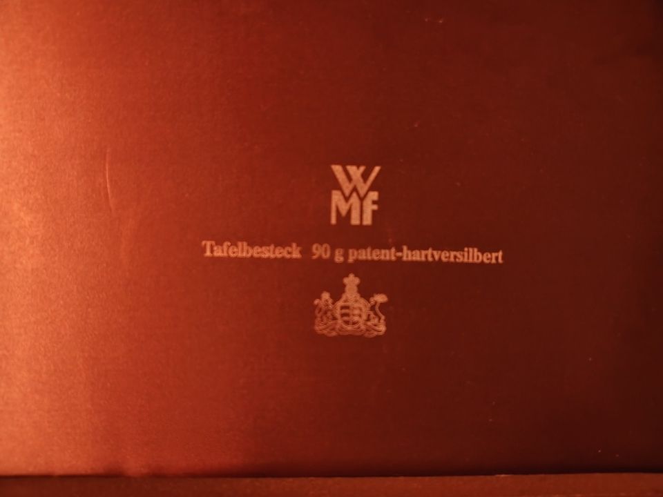 Tafelbesteck WMF Zürich Patent 90/45 hartversilbert,72-teilig,12P in Trier