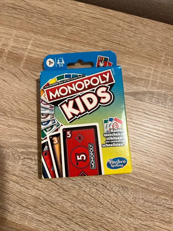 Monopoly Kids Kartenspiel Neu OVP Hasbro in Kolbermoor
