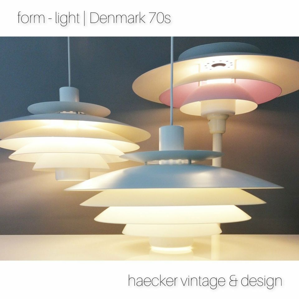 danish DESIGN lamellenlampe zu mid-century poulsen teak 70er in Frankfurt am Main