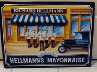 Hellmanns Mayonaise Blechschild 39x29cm Baden-Württemberg - Heilbronn Vorschau
