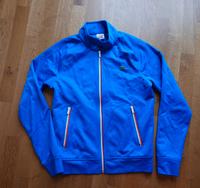 Blaue Reißverschlussjacke von Lacoste LIVE Jacke Pullover Gr. 4 Bayern - Langenzenn Vorschau