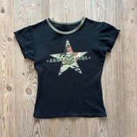 Vintage Y2K T Shirt Army Style Rock Chic Camouflage S Baby Tee Nordrhein-Westfalen - Ratingen Vorschau