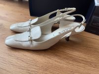 PRADA Slingpumps 36 38 Ziegenleder Brautschuhe Hochzeit Büro weiß Köln - Ehrenfeld Vorschau