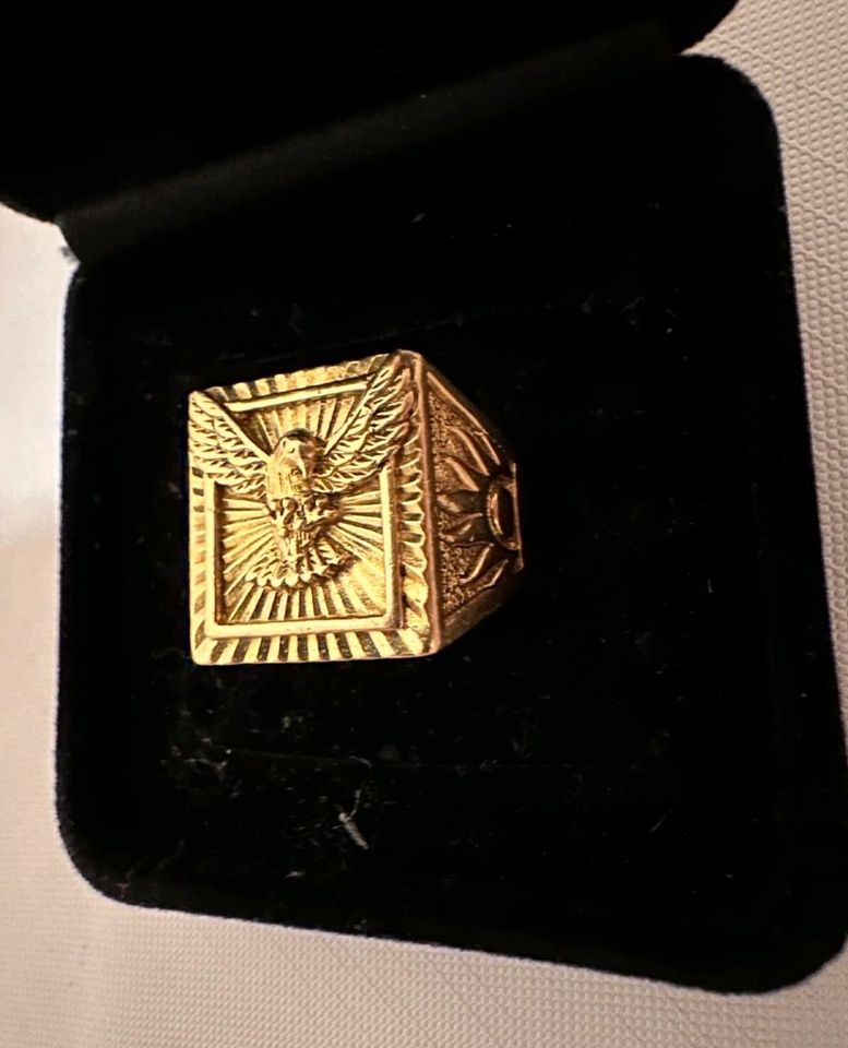 Ring aus 18 Karat  750 Gold 14,8 Gramm in Chemnitz