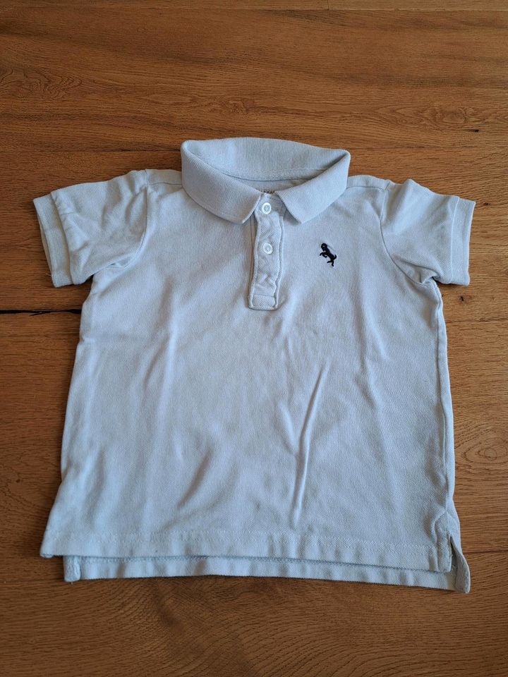 Polo Shirt Gr 86, weiß, H&M in Ingolstadt