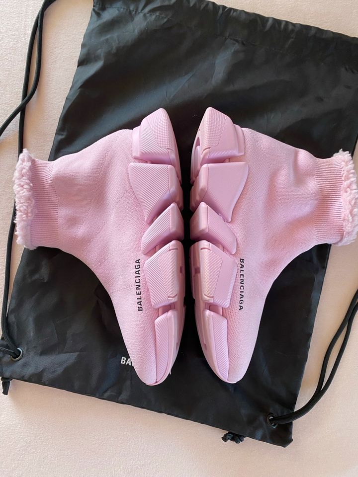 Balenciaga Damenschuhe Schuhe Fell Rosa 40 in Stuttgart