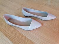 NEU Pier One Ballerinas Schuhe 37 Lack Beige Düsseldorf - Grafenberg Vorschau