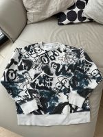 Sweatshirt Graffiti Gr. 152 Zara grau blau beige schwarz Töne Baden-Württemberg - Rust Vorschau