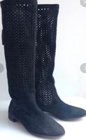 ZARA Wildleder Stiefel Lochmuster Gr.40 Essen - Stoppenberg Vorschau