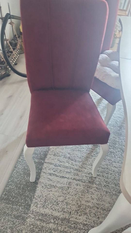 Esstisch mit 6 Stuhle in Mönchengladbach