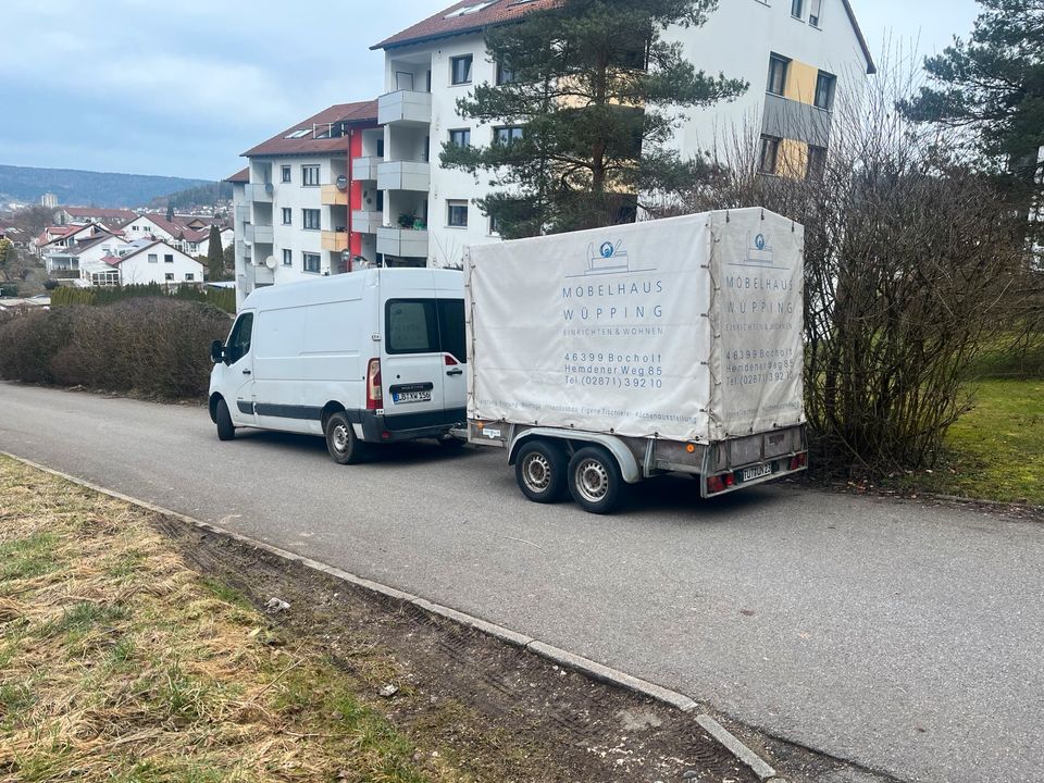 Renault Master mit neuen Tüv. Und Anhänger in Tuttlingen