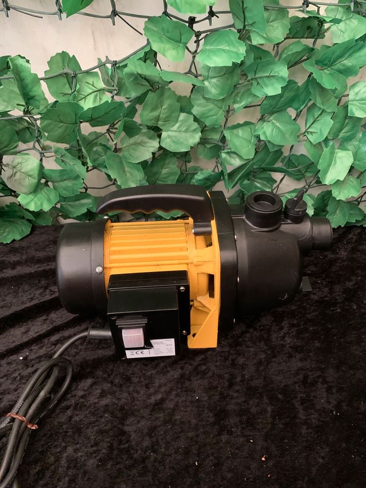 Garden Pump 3800l/h, 1200W, Handle & Water Drain Plug, 4.8bar in Gladbeck