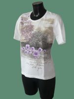 Damen Shirt 36 Swarovski Strass Roses & Angels Shirt S weiß Berlin - Hellersdorf Vorschau