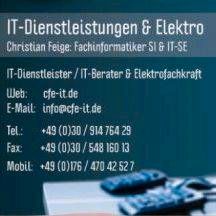 IT-Dienstleistungen & -Beratung, PC-Service, Multimedia, Elektro in Berlin