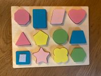 Geometrie Holzpuzzle Montessori, Motorik München - Untergiesing-Harlaching Vorschau