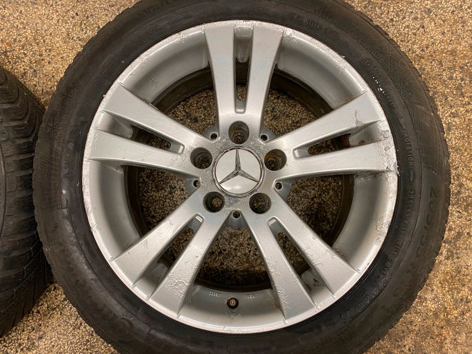 16 Zoll Mercedes Audi VW Seat Skoda 7,5Jx16 ET35 5x112 205/55 R16 in Klein-Winternheim