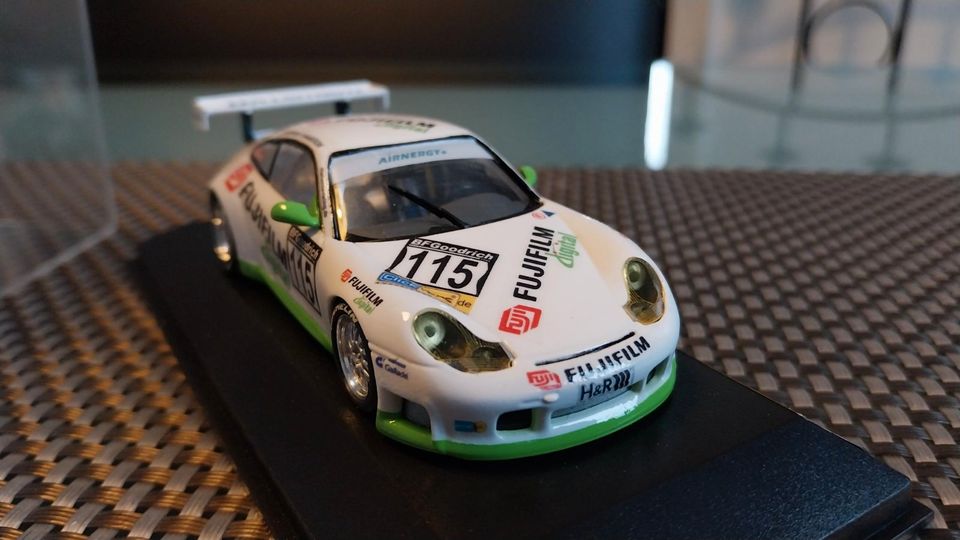 Porsche 996 GT3 RS Mamerow Racing VLN Nürburgring 2005 1:43 Umbau in Walluf