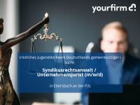 Syndikusrechtsanwalt / Unternehmensjurist (m/w/d) | Ebersbach an Baden-Württemberg - Ebersbach an der Fils Vorschau