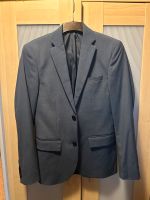 Anzug Konfirmation dunkelblau grau H&M Slimfit Gr. S Gr. 48 Niedersachsen - Stadthagen Vorschau