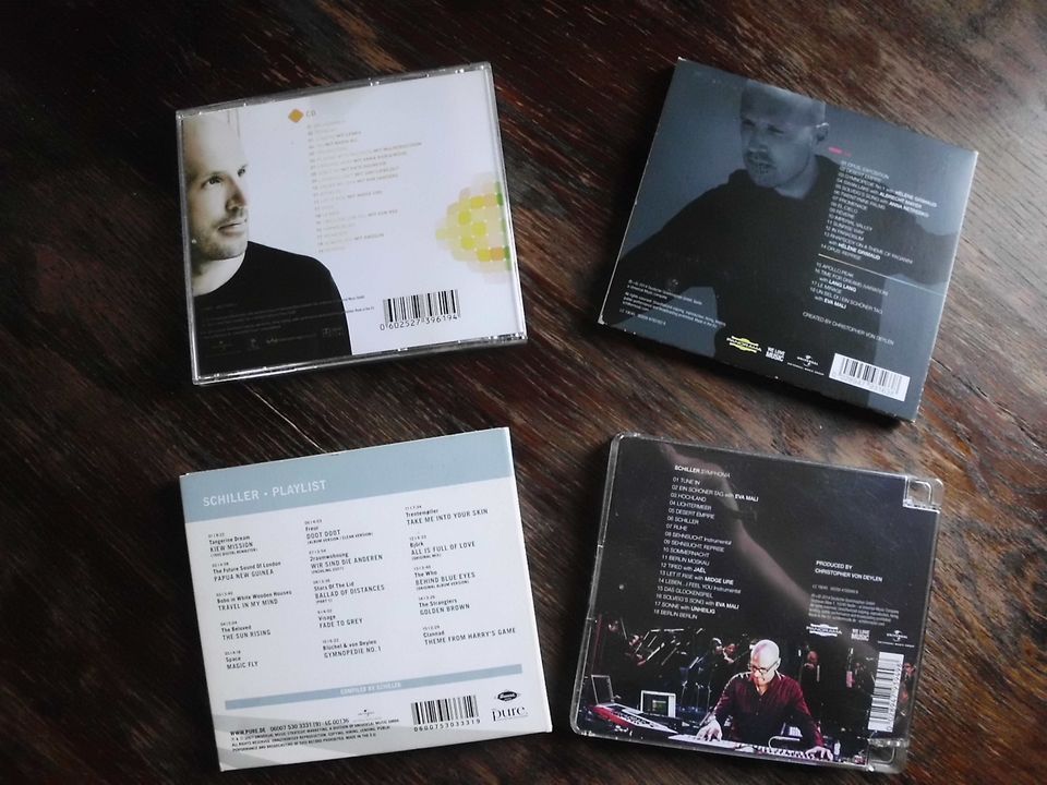 CD Schiller- Playlist/Pure, Atemlos, Opus, Symphonia in Witzschdorf