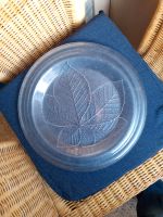 Platte aus Glas schönes Blattmuster  Durchmesser 60cm Köln - Nippes Vorschau