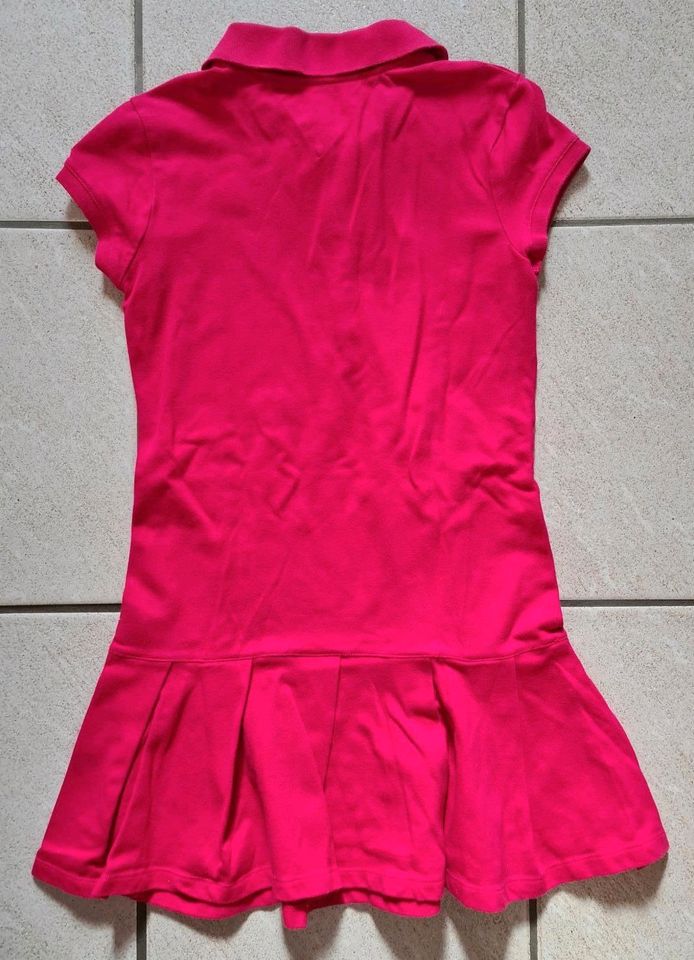 Polokleid Kleid von Tommy Hilfiger Größe 12/14 pink in Dassel