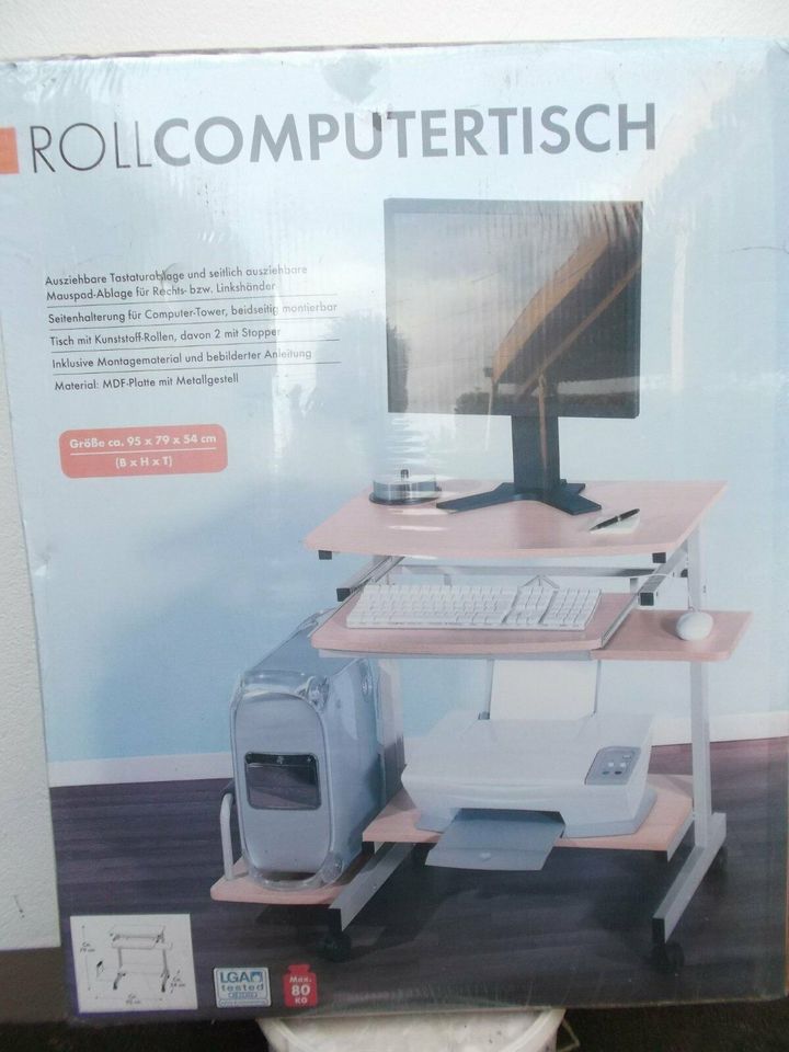 Rollcomputertisch OVP in Reinfeld