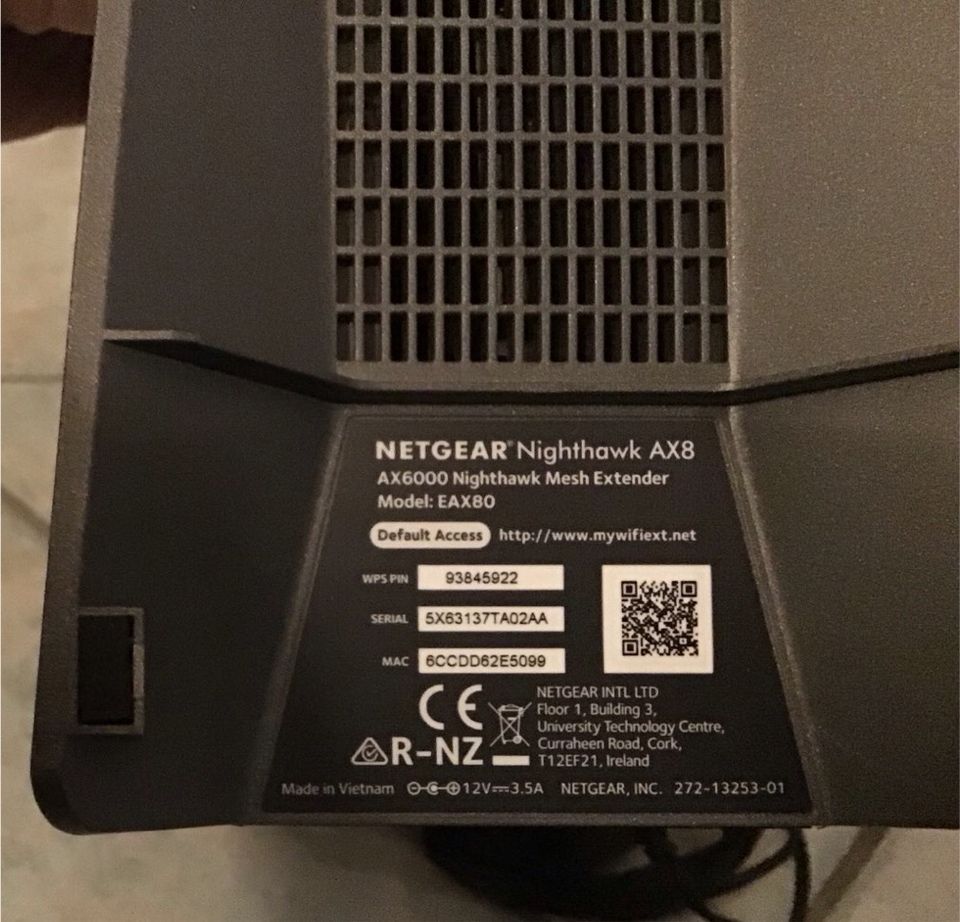 Netgear Nighthawk AX6000 AX8 WiFi Extender Verstärker in Brandenburg an der Havel