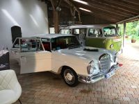 Hochzeitsauto Brautauto Oldtimer VW T2 Mercedes Heckflosse Nordrhein-Westfalen - Dörentrup Vorschau