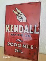 Kendall Motor oil blechschild 30x20 cm neu ovp Nordrhein-Westfalen - Straelen Vorschau