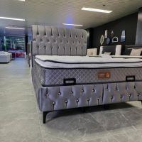 Boxspringbett 140x200 Bettkasten Chesterfield Samt Neu Ware Nordrhein-Westfalen - Oberhausen Vorschau