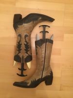 Coole Leder/Cowboystiefel beige/braun WHY NOT Gr. 41 neuwertig Niedersachsen - Melle Vorschau