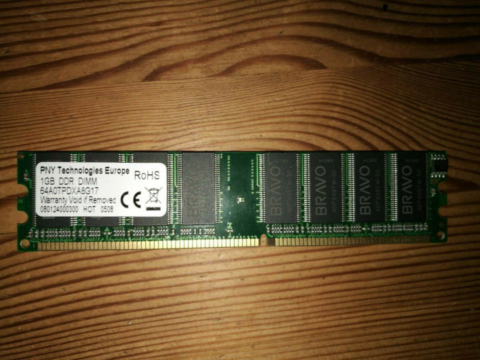 1GB DDR2 DIMM in Hamburg