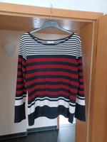 Langarm Pulli YESSICA Größe L STREIFEN rot-schwarz 52cm A-A 60cm Nordrhein-Westfalen - Kamen Vorschau