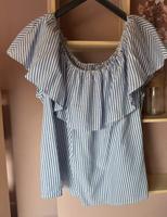 Bluse mit Carmenausschnitt Hessen - Eschwege Vorschau