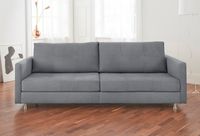 3-Sitzer Sofa Liam, Flachgewebe Grau, Designer Sofa, Neu Niedersachsen - Wolfsburg Vorschau