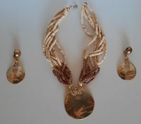 Modeschmuck-Set Kette mit 2 Ohrringen Baden-Württemberg - Sinsheim Vorschau