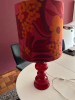 Lampe original 70er Jahre Retro rot orange Hockerleuchte Dortmund - Benninghofen-Loh Vorschau