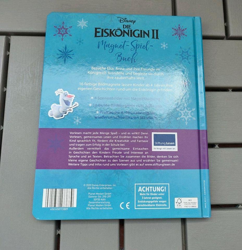 Magnet-Spielbuch Eiskönigin Elsa in Köln