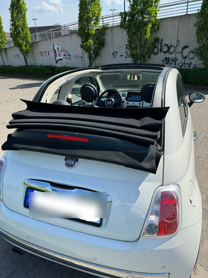 Fiat 500C Cabrio - Klima - Navi -PDC in Gütersloh