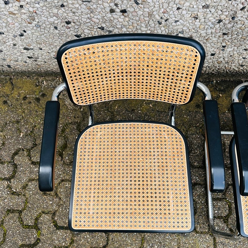 AKTUELLE VERSION! 6x Thonet Freischwinger | Inkl. 19% Mehrwertsteuer! | Marcel Breuer / Mart Stam Design | Designklassiker | S64 Stühle in Düsseldorf