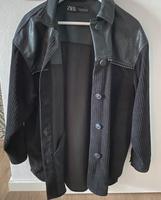 Zara Jacke Leder Cord Lederjacke Pailletten Schwarz Kunstleder Dresden - Striesen-Ost Vorschau