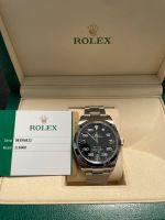 Rolex Airking Fullset 116900 LC100 neuwertig m. Erst-Kaufrechnun Hessen - Roßdorf Vorschau