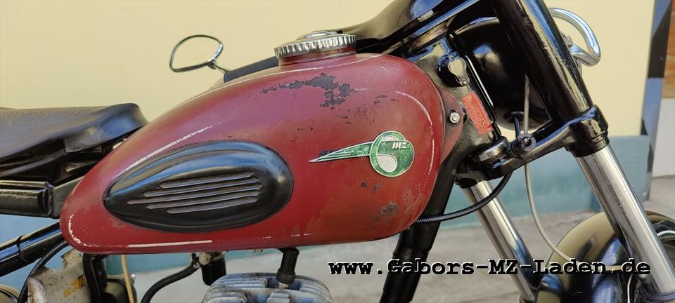 MZ RT 125/3, ältere Restauration in Britz bei Eberswalde