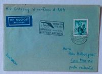 1958 Österreich Wien - Rom AUA Flugpost Brief Nordrhein-Westfalen - Velbert Vorschau