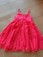 Kleid 104 neonrosa Herzchen Bayern - Essenbach Vorschau