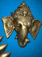 Ganesha Messing Wandmaske Elefant Elefantengott Schleswig-Holstein - Neumünster Vorschau