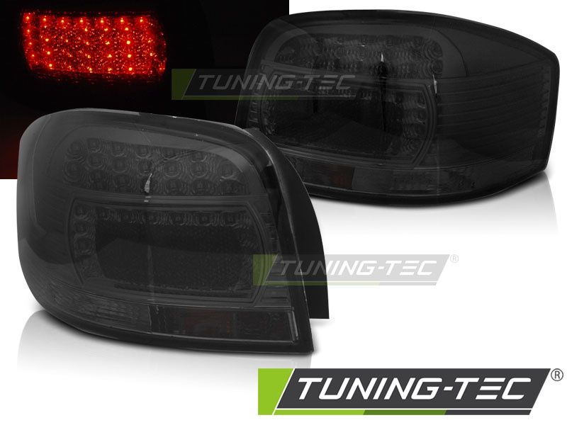 Tuning-Tec LED Rückleuchten für Audi A3 8P 03-08 schwarz/rauch in Viersen
